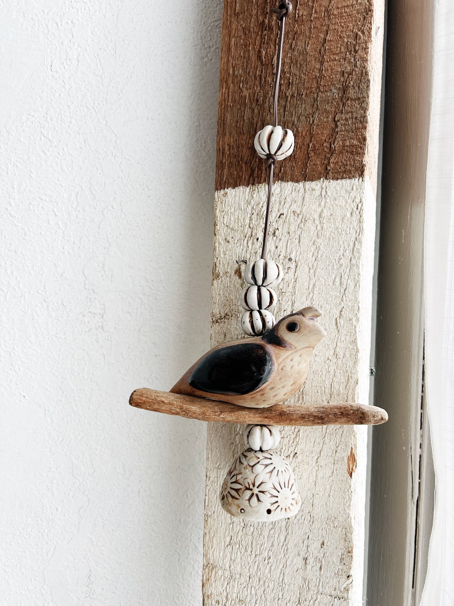 Ceramic Quail Hanging