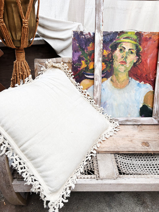 1970’s Indian Cotton Floor Cushion