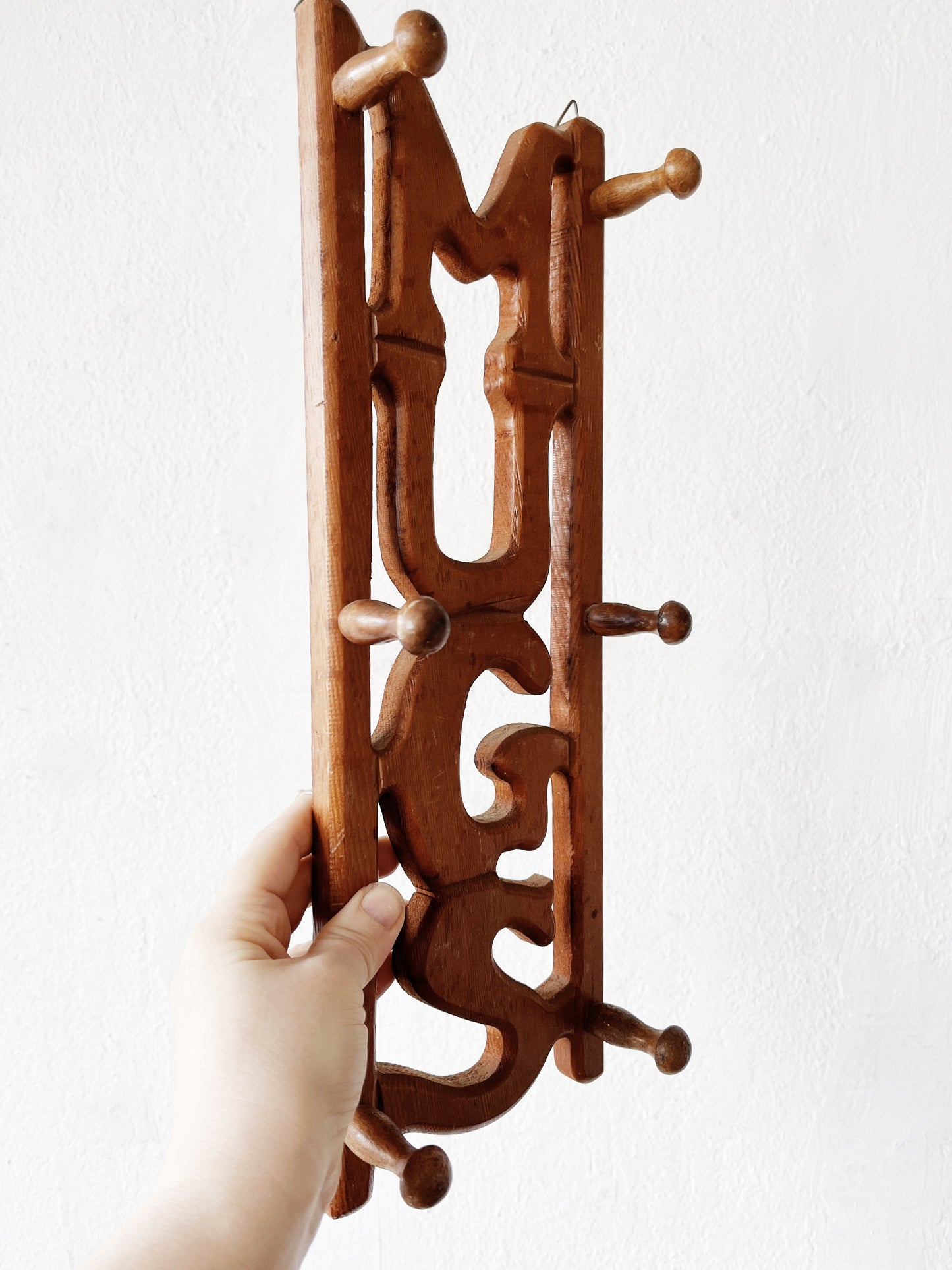 Vintage Mug Rack