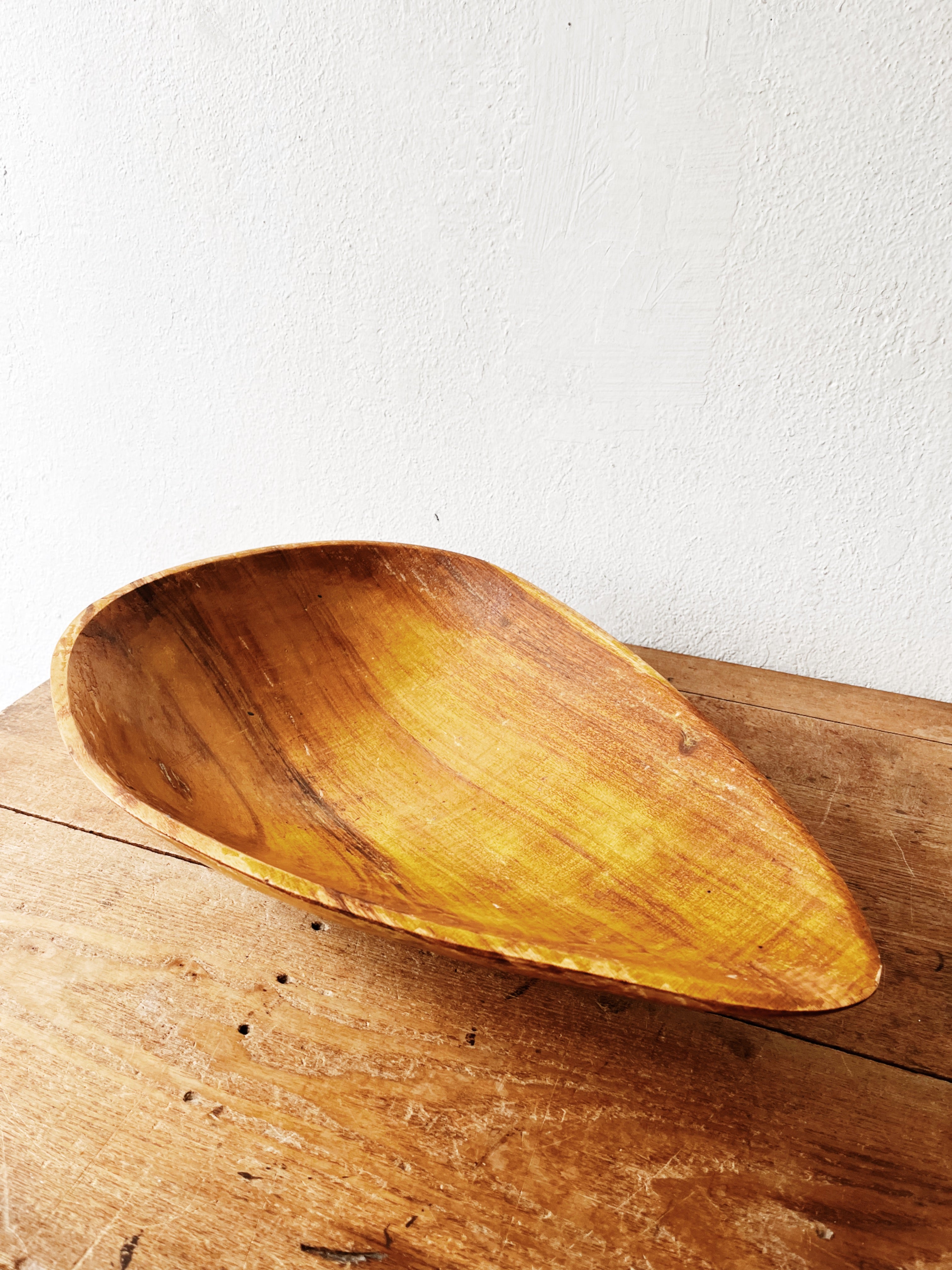 Giant Wood Teardrop Basket - Thumbnail 2