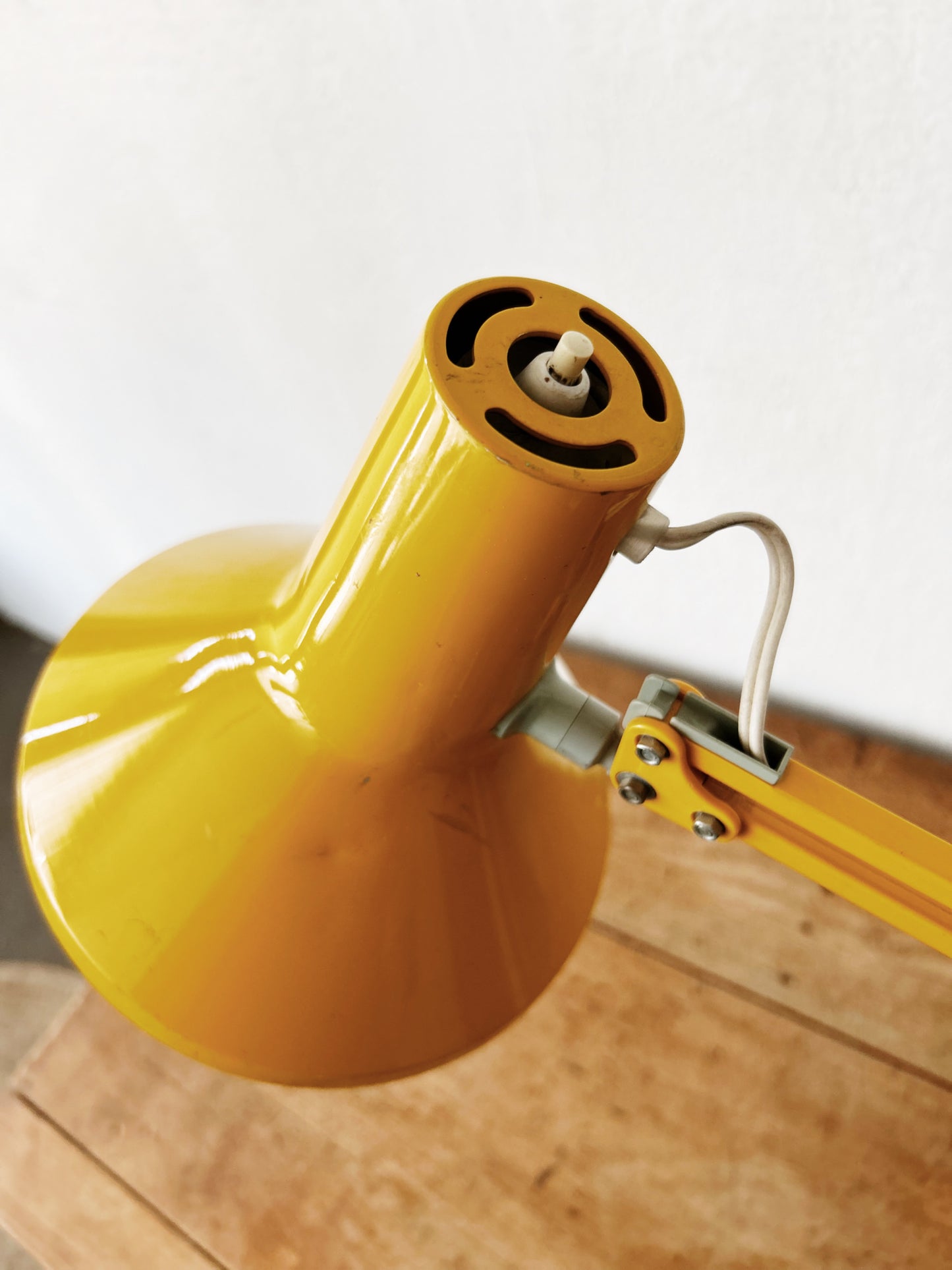Vintage HCF Denmark Architect's Lamp