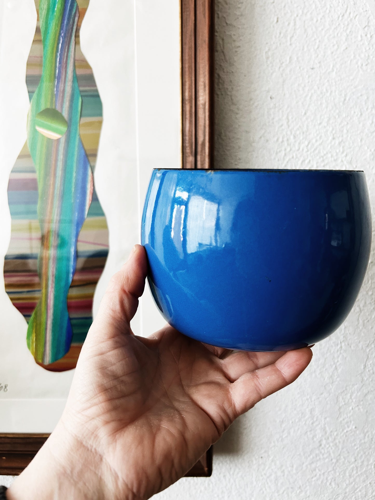 Vintage Dansk Enamel Bowl