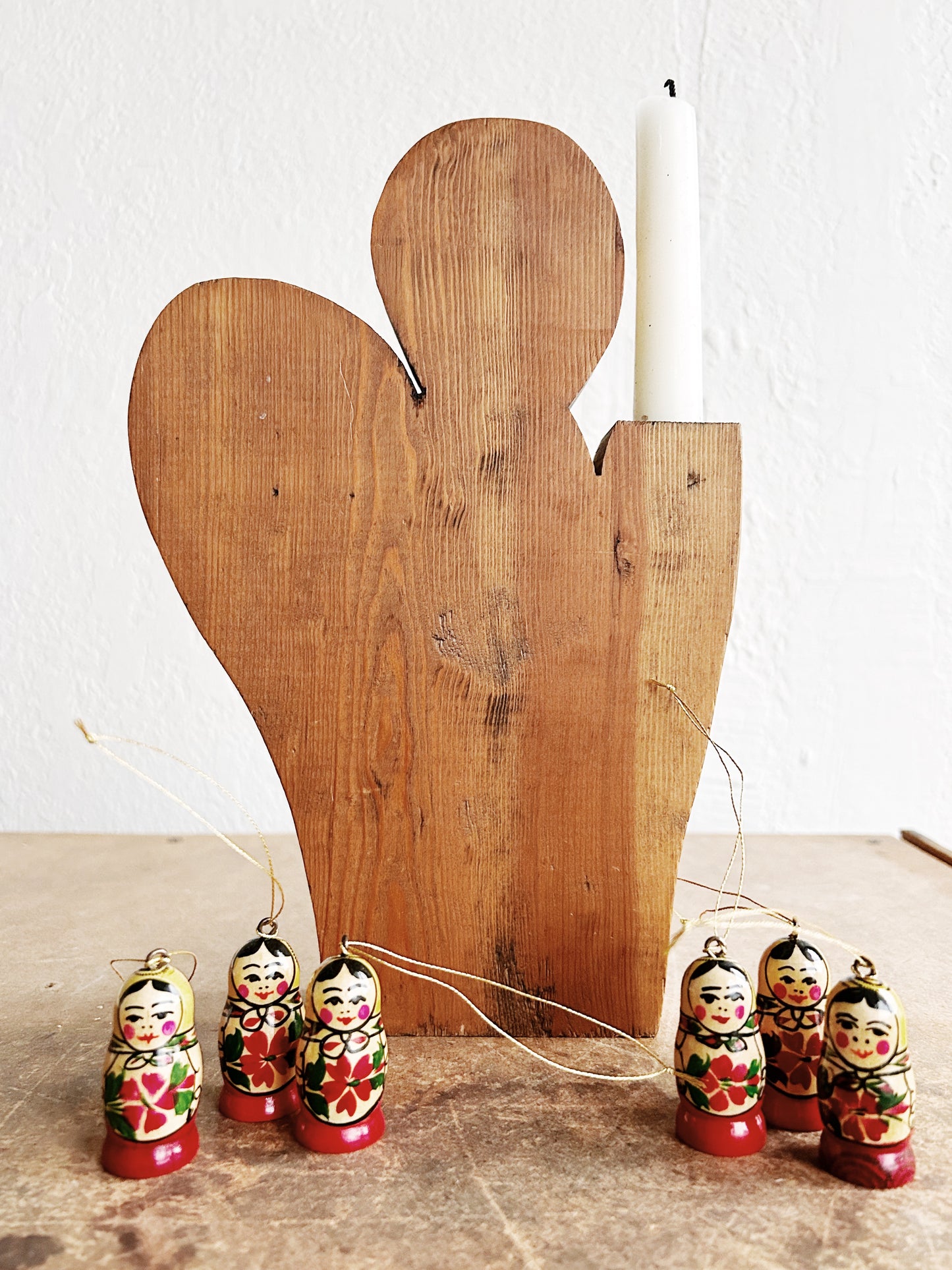 Vintage Matryoshka Ornament Collection