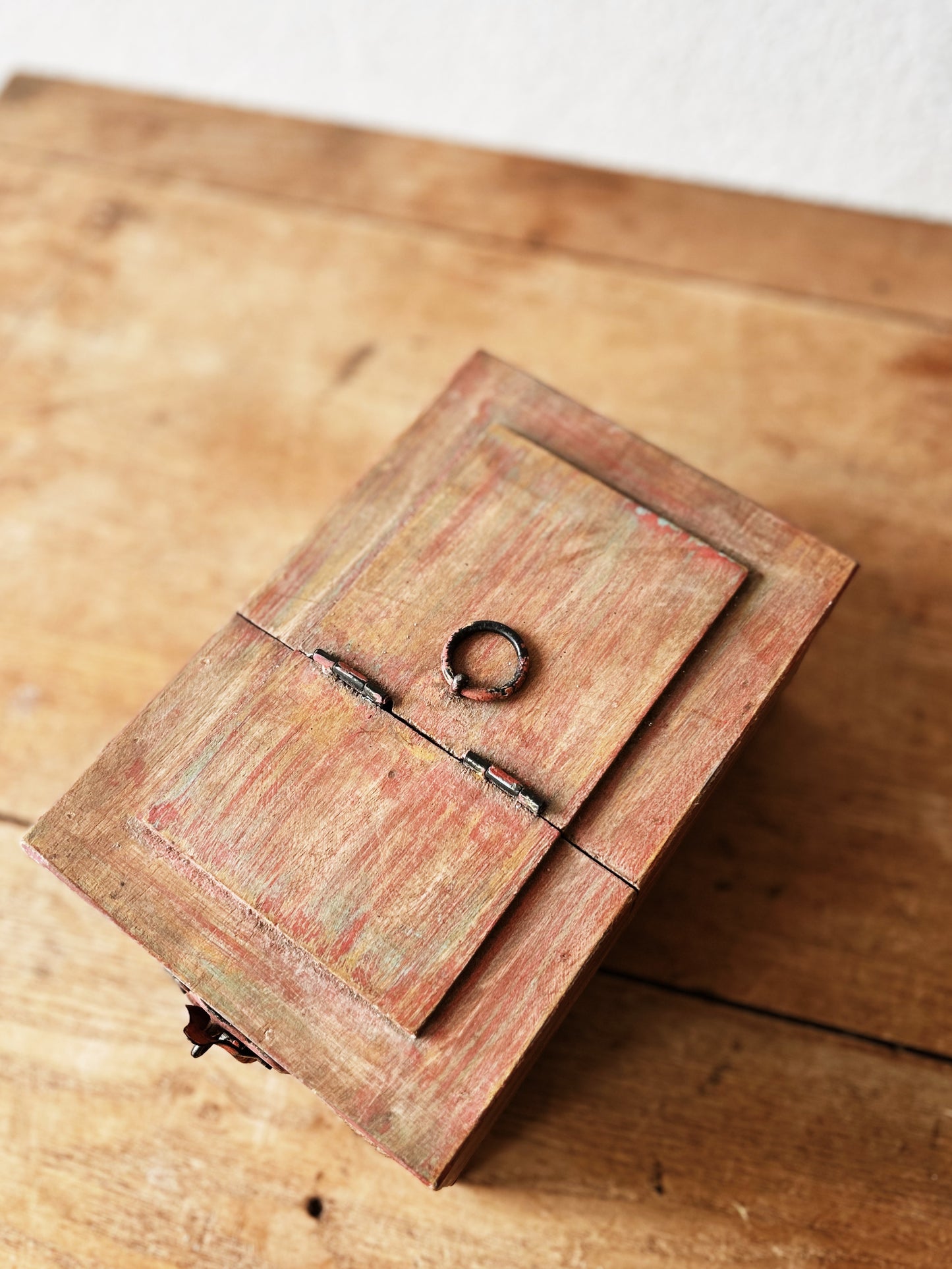 Antique Folk Art Box