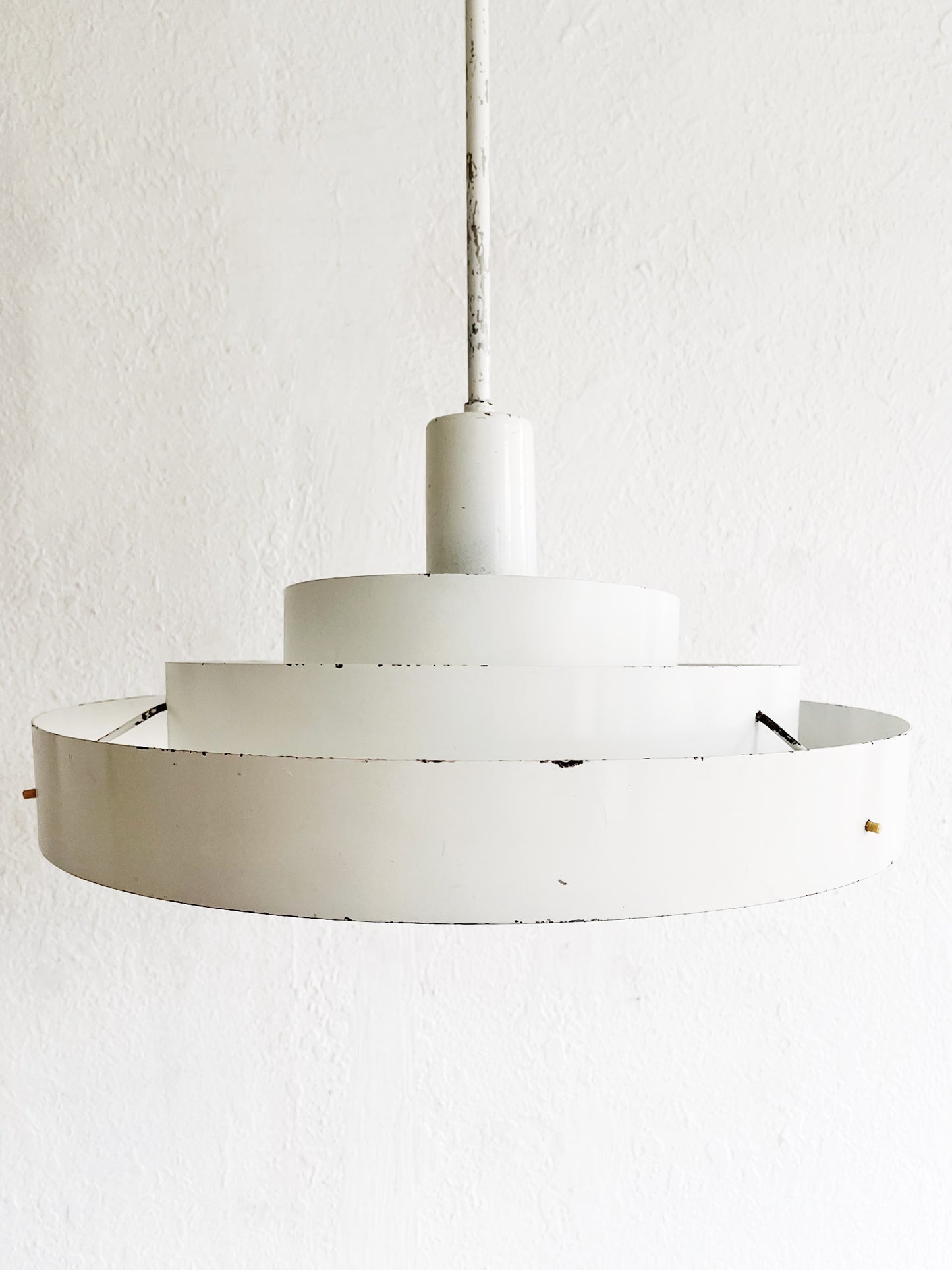Vintage Kurt Versen Saturn Pendant Lamp