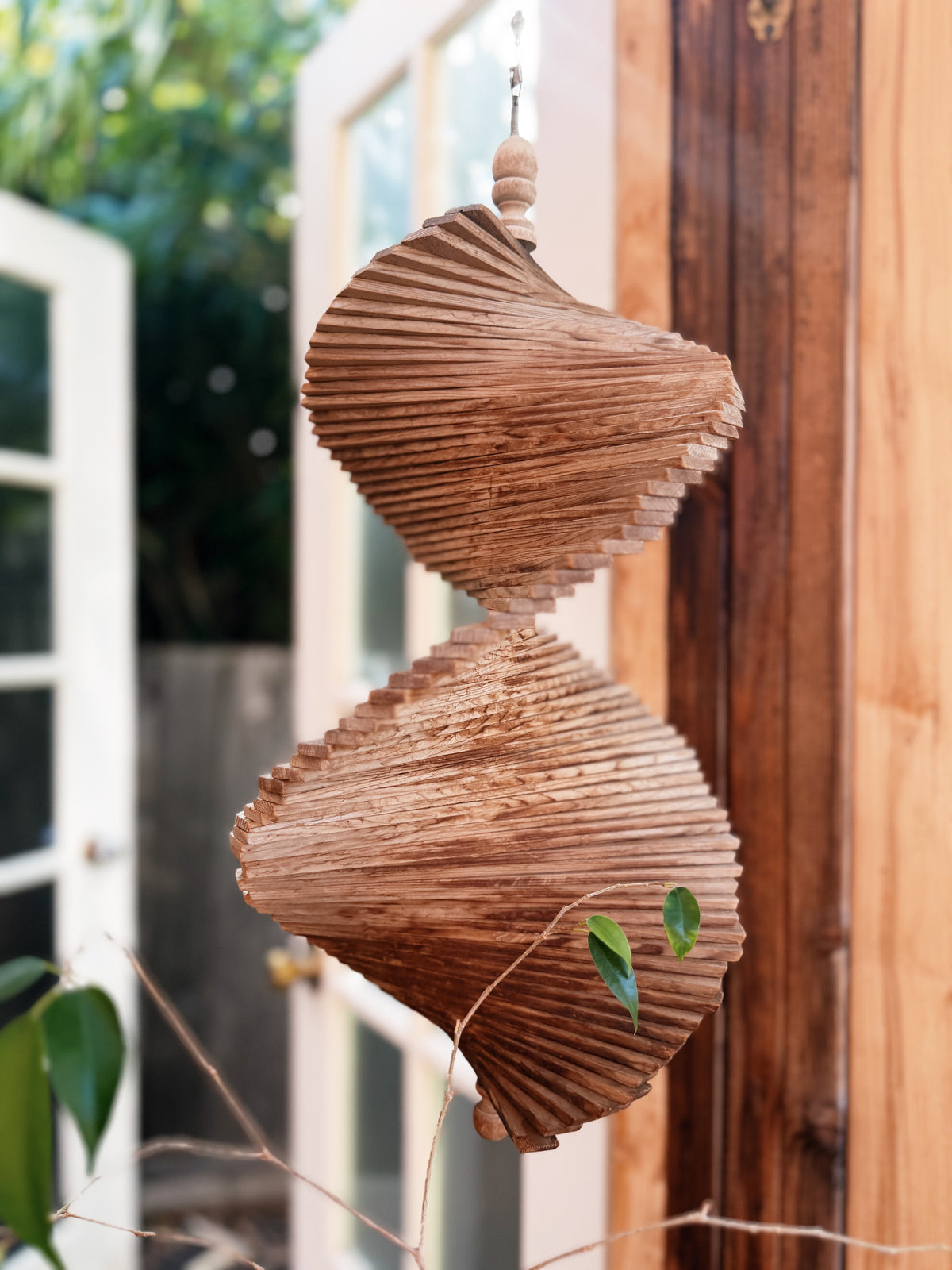 Vintage Spinning Wood Whirligig