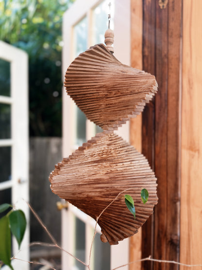Vintage Spinning Wood Whirligig