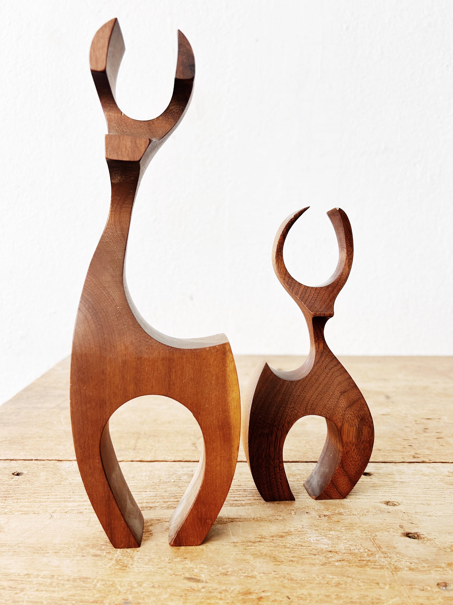 Mid Century Myrtlewood Sculptures