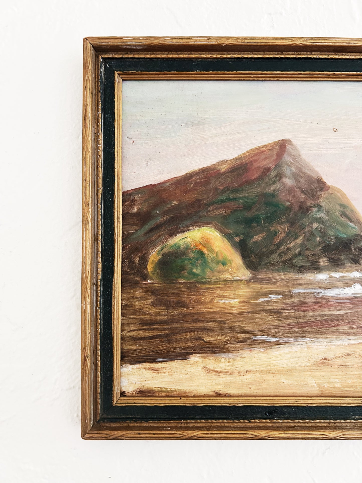 Vintage Seascape Painting