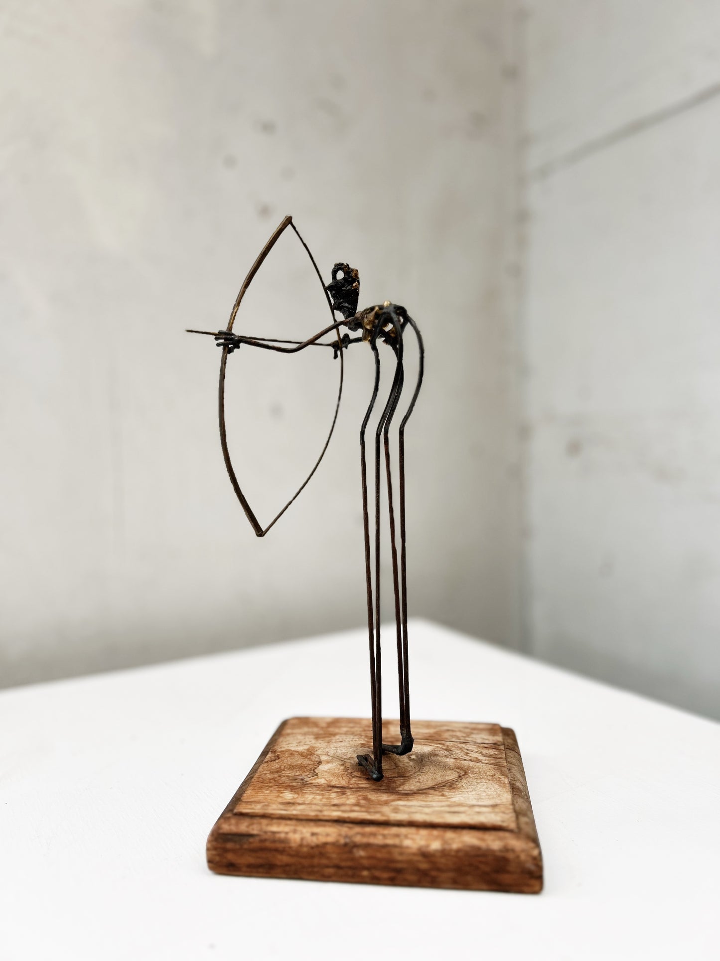 Brutalist Archer Sculpture