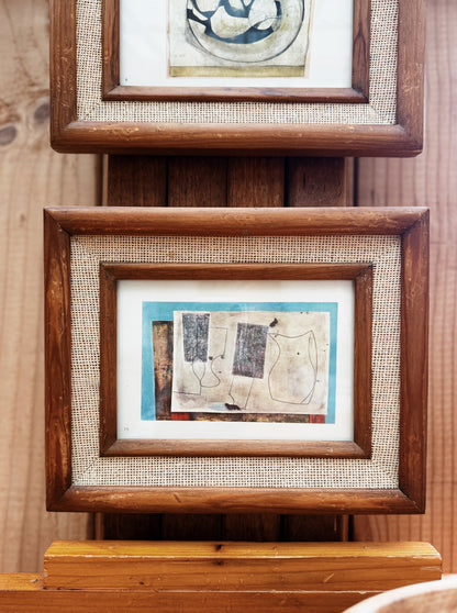Ben Nicholson Framed Bookplate