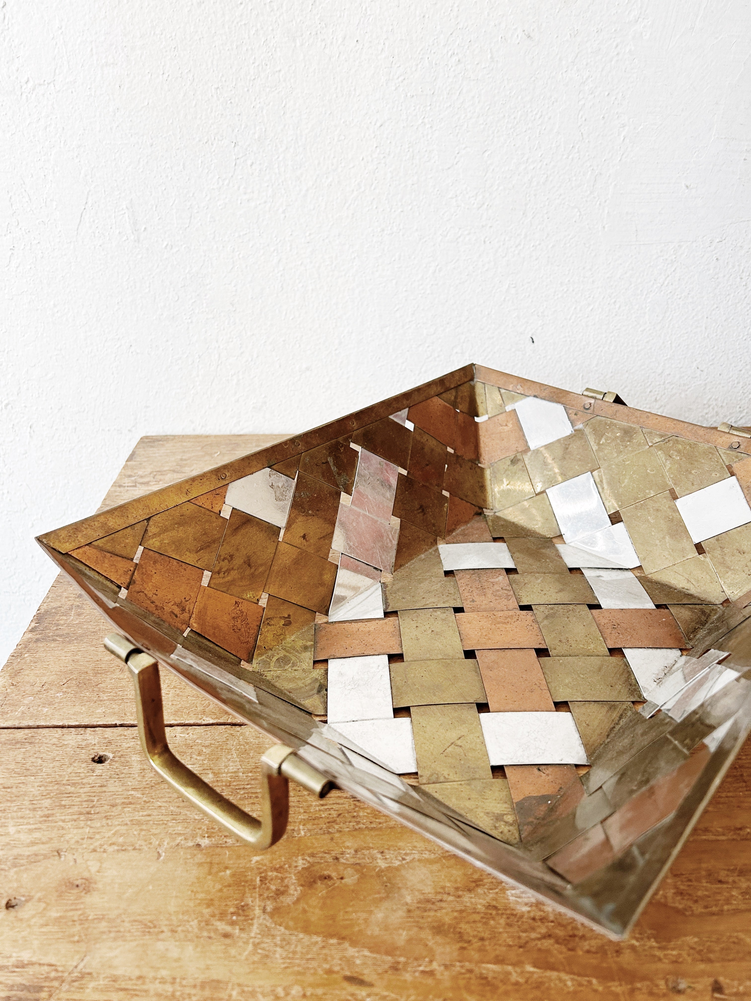 Maven Collective Woven Metal Basket