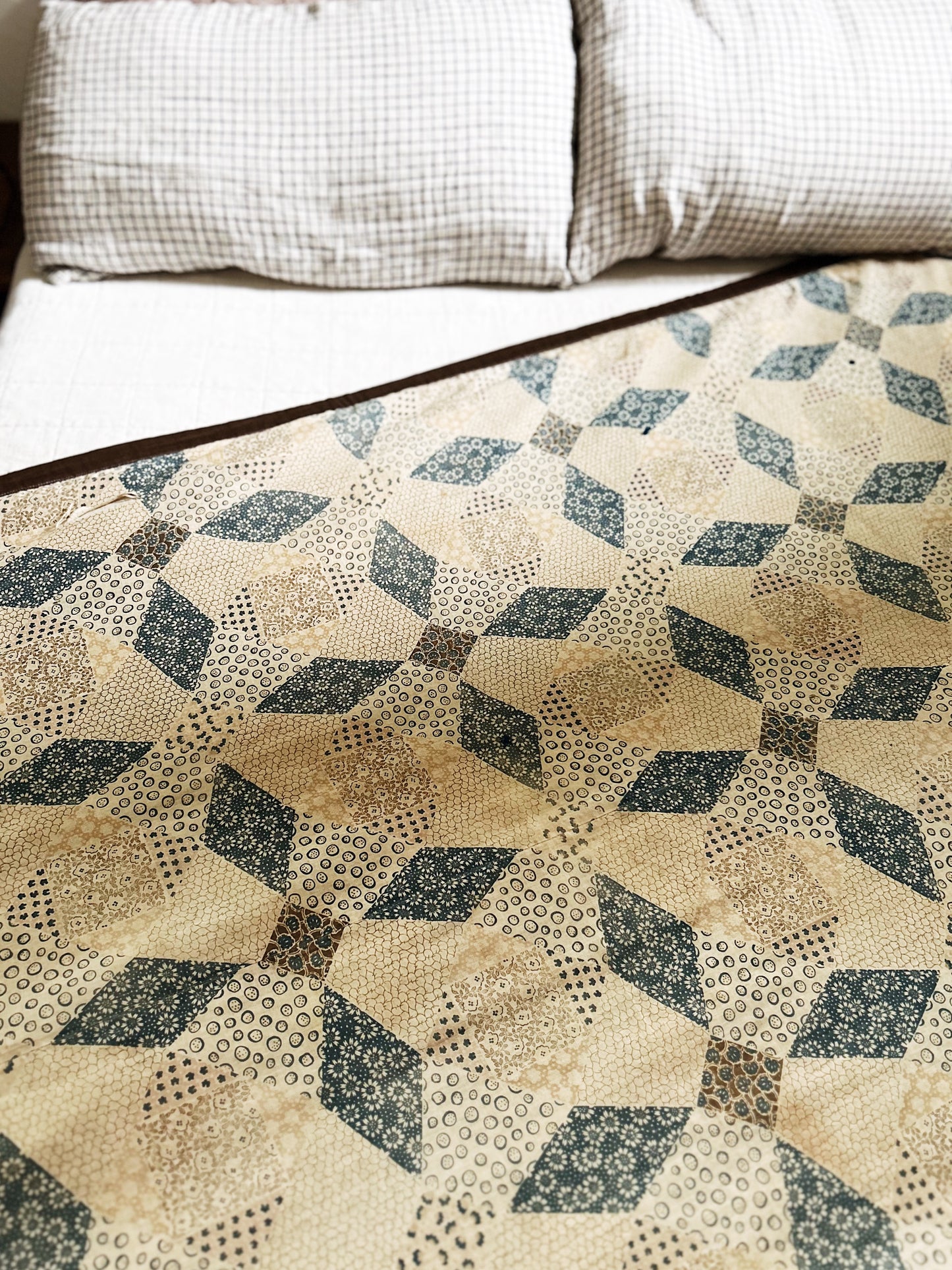 Antique Silk Quilt