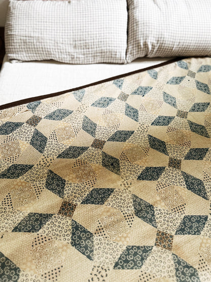 Antique Silk Quilt