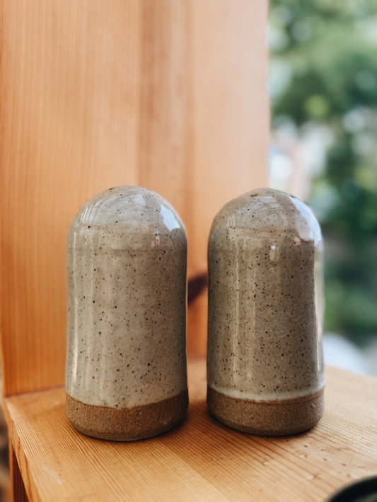 Oversized Vintage Ceramic Shakers