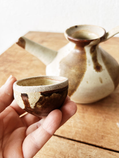 Handmade Ceramic Teapot and Cup