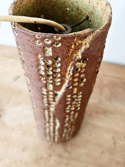 Handmade Ceramic Pendant Lamp