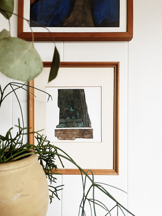 Vintage Dale Schmidt Snyder Etching