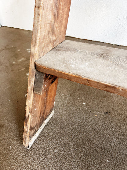 Antique Ladder Shelf