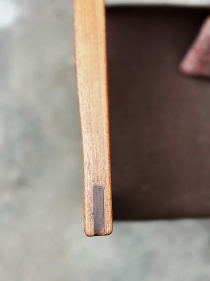 Vintage Walnut Arm Chair