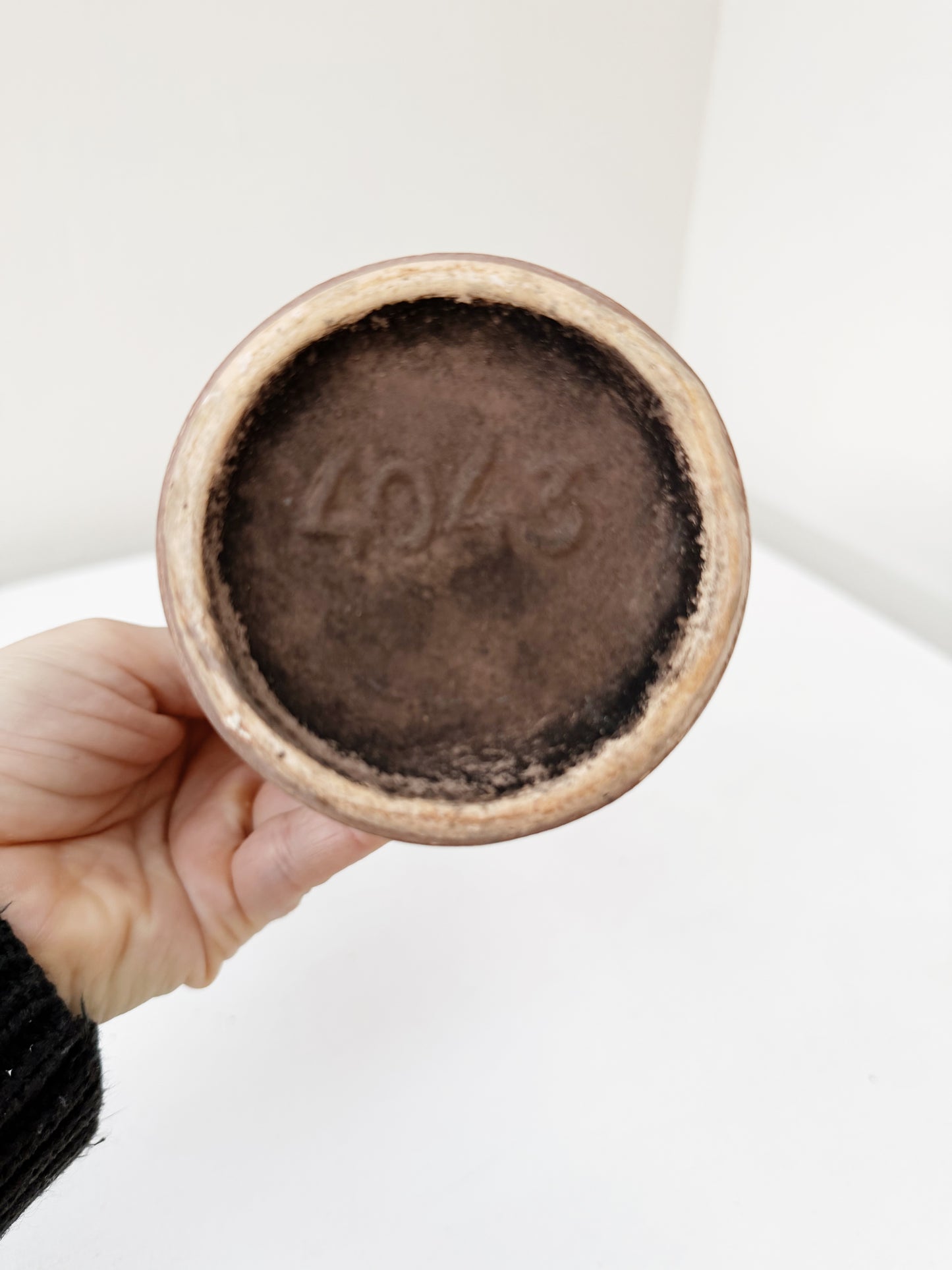 Vintage German Painted Vase