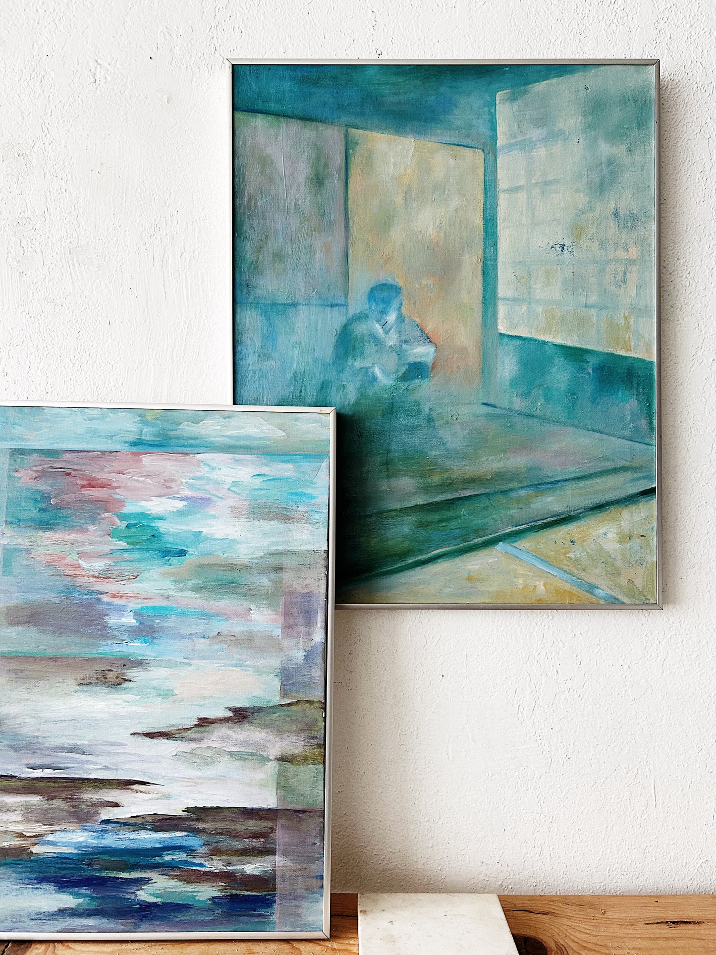 Mid Century Abstract Expressionist Painting