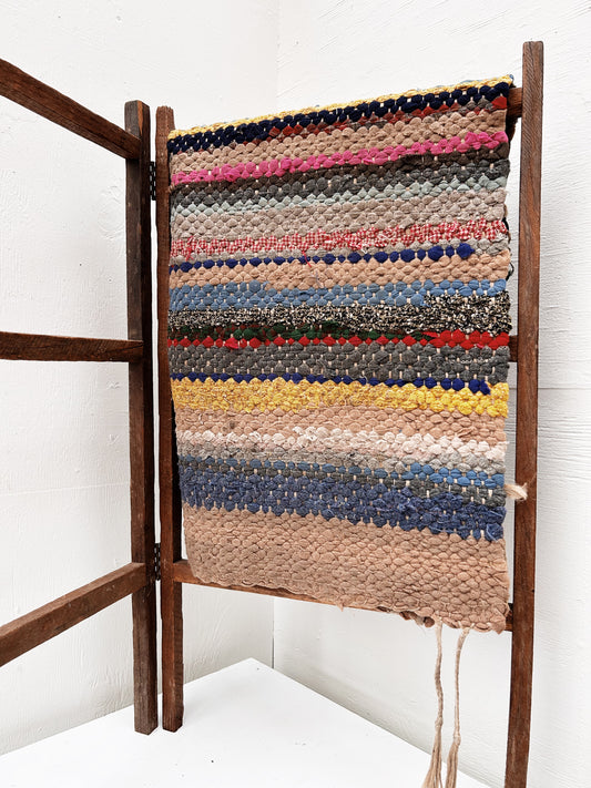 Antique Cotton Rag Rug