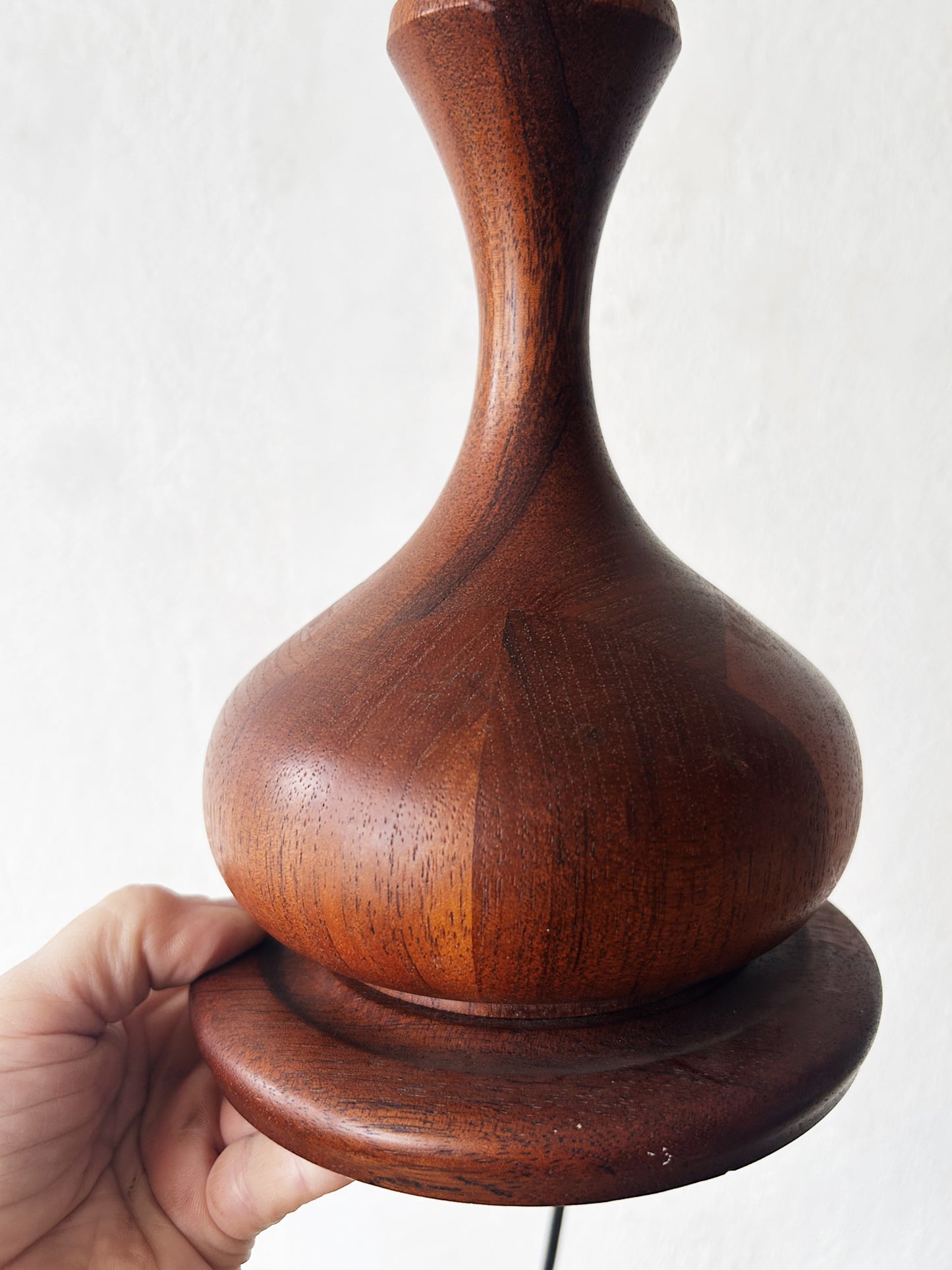 Vintage Teak Lamp