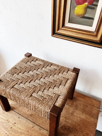 Vintage Corded Stool