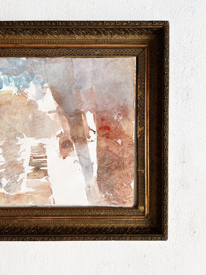 Mid Century Watercolor Painting