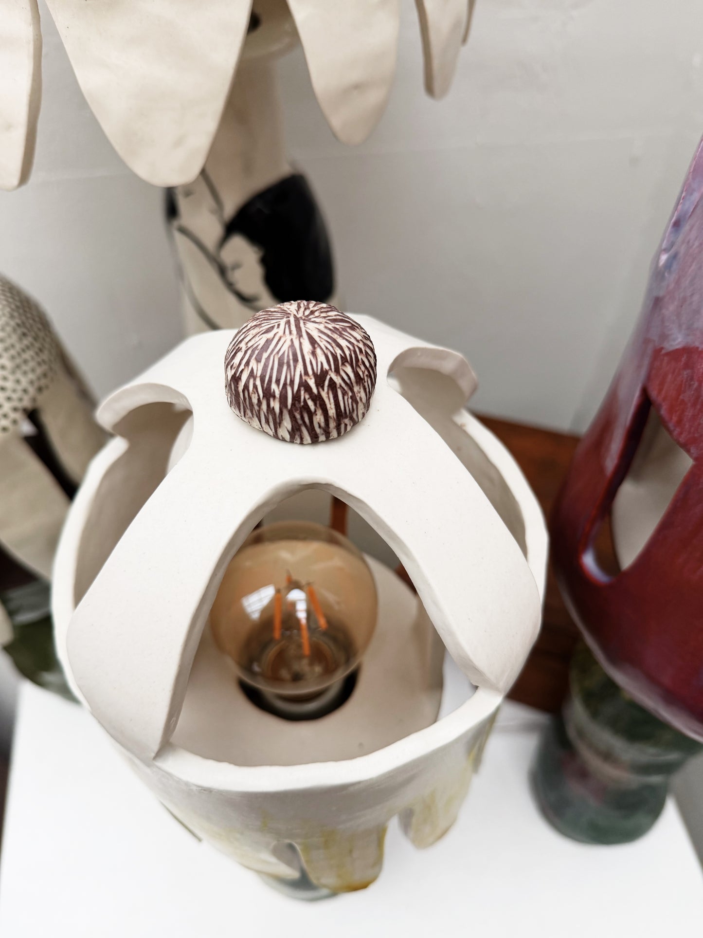 Rebecca Boraz Ceramic Lamp