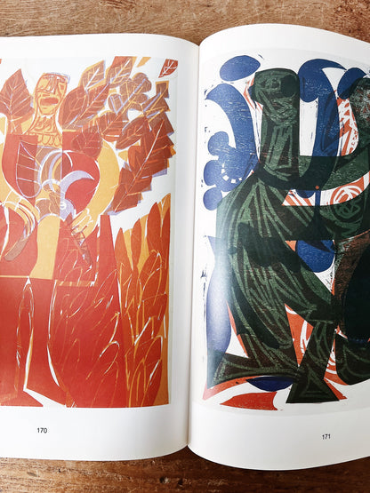 Vintage Woodcuts Art Book