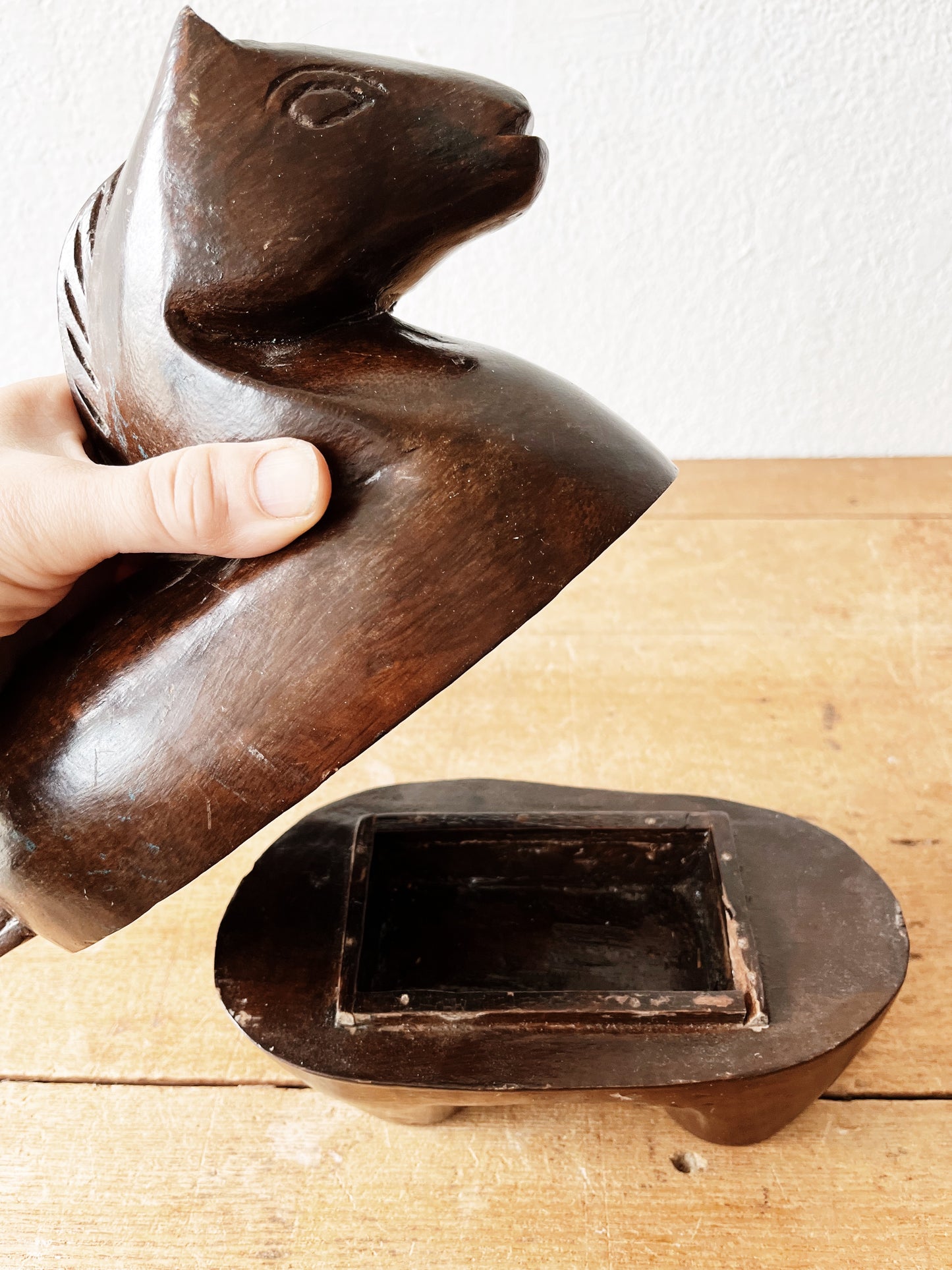 Vintage Ironwood Carved Animal