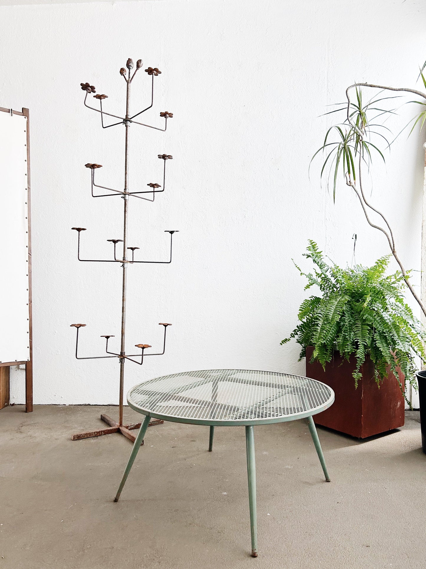 Vintage One of a Kind Steel Rack