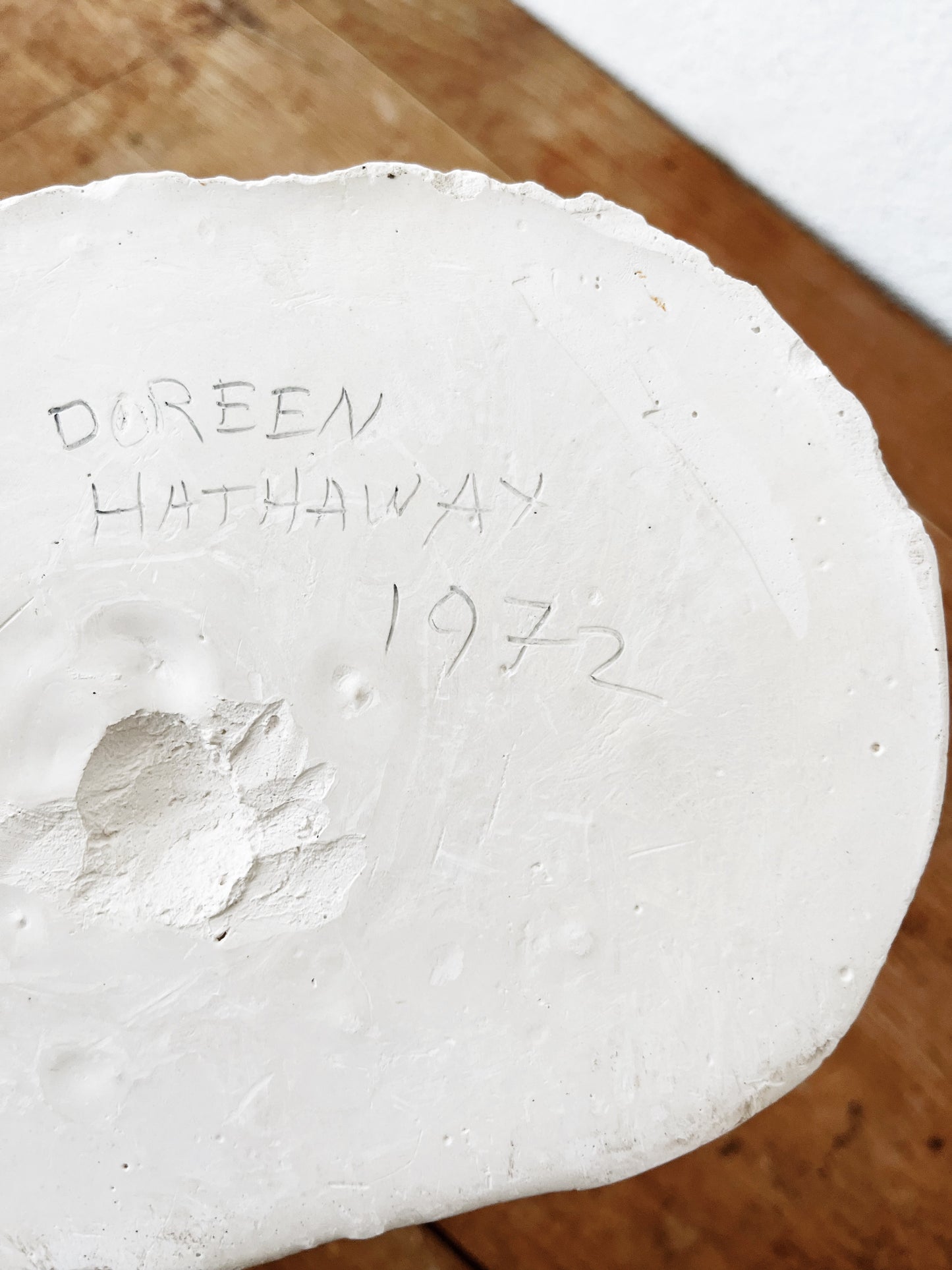 Vintage Plaster Mask