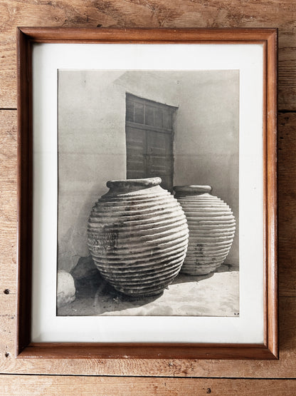 Vintage Framed Lithograph