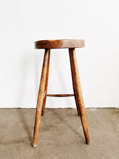 Primitive Maple Stool