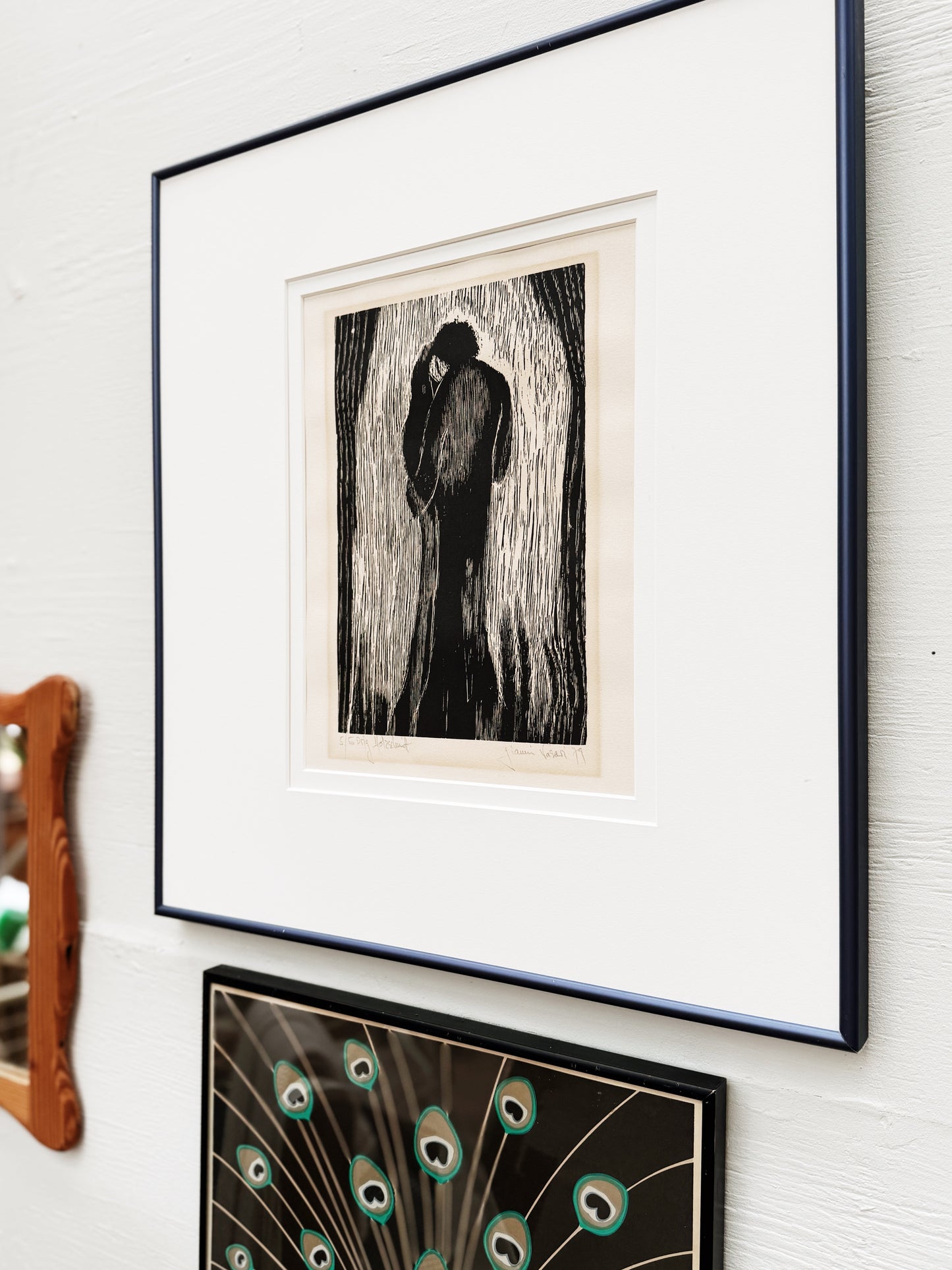 Original Gianni Vasari Woodcut Print