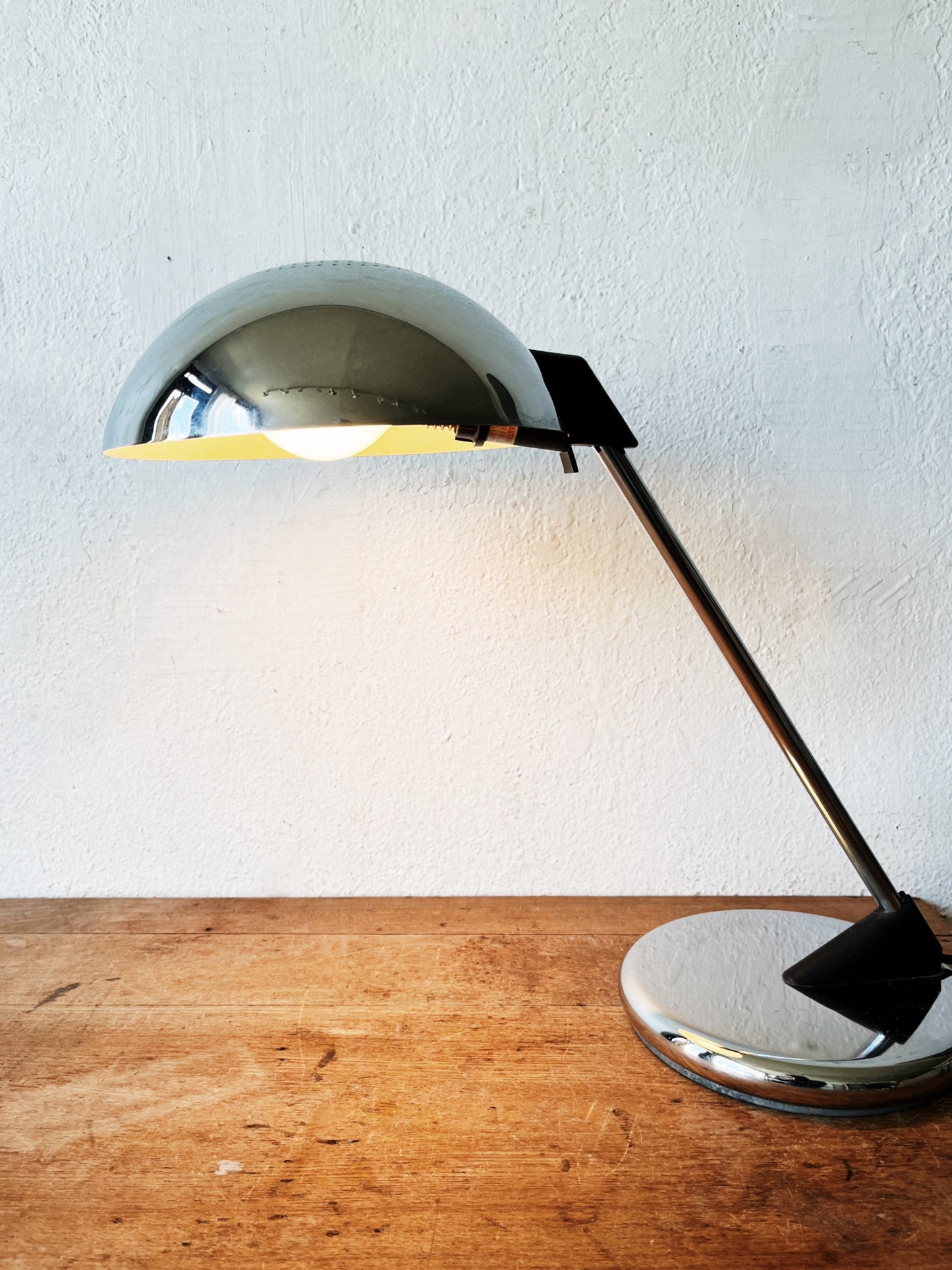 Vintage Bauhaus Chrome Desk Lamp
