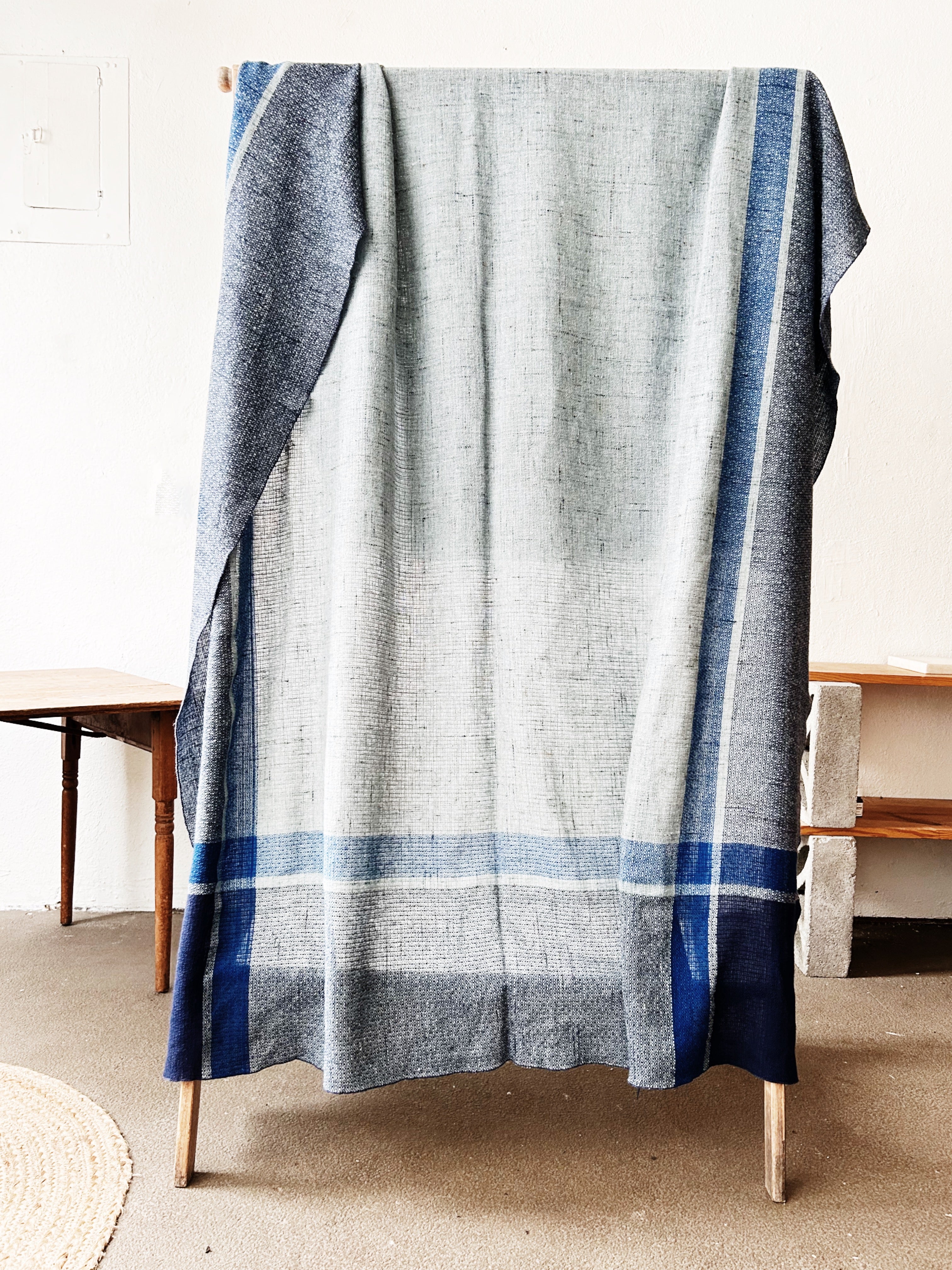 Vintage Woven Tablecloth - Thumbnail 5