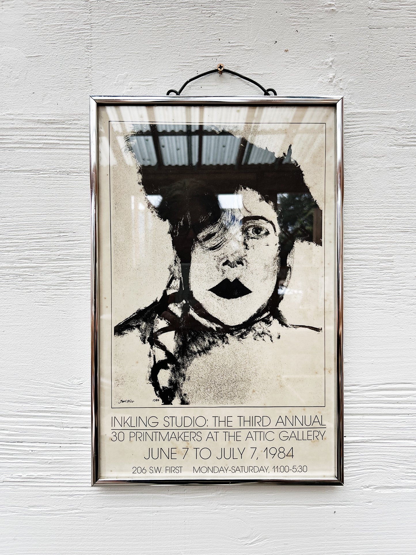 Vintage Print Exhibit Poster