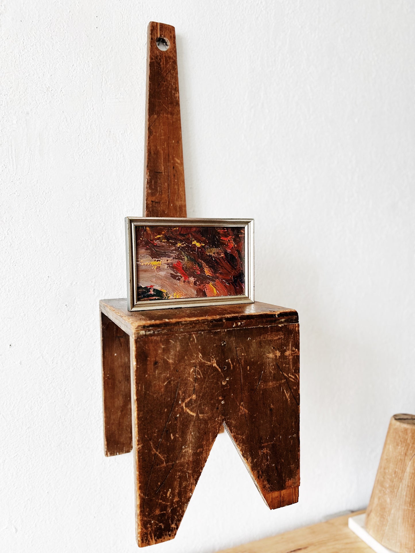 Primitive Shaker Milking Stool