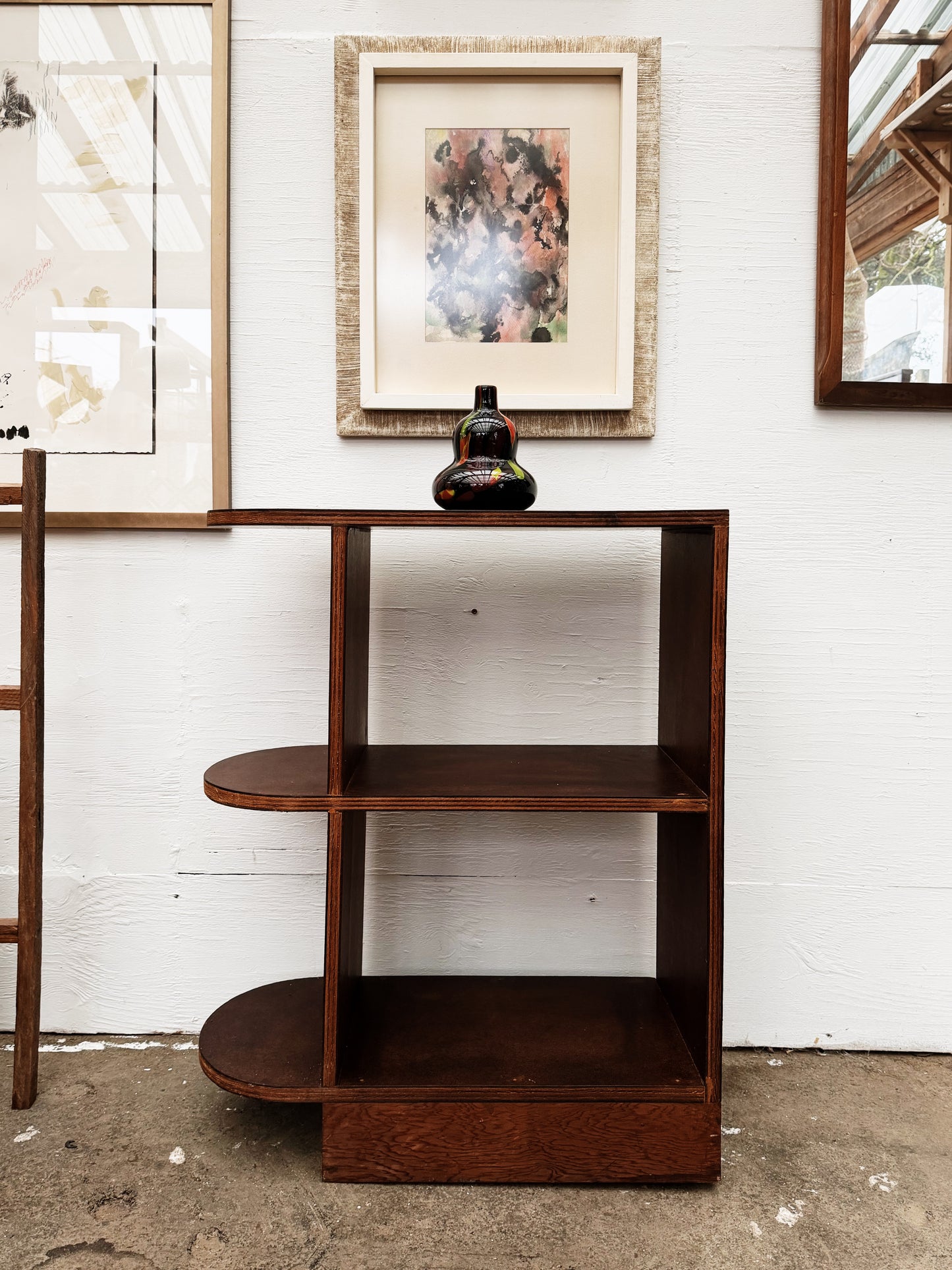 Handmade Art Deco Era Shelf