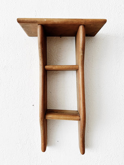 Vintage Wood Wall Shelf