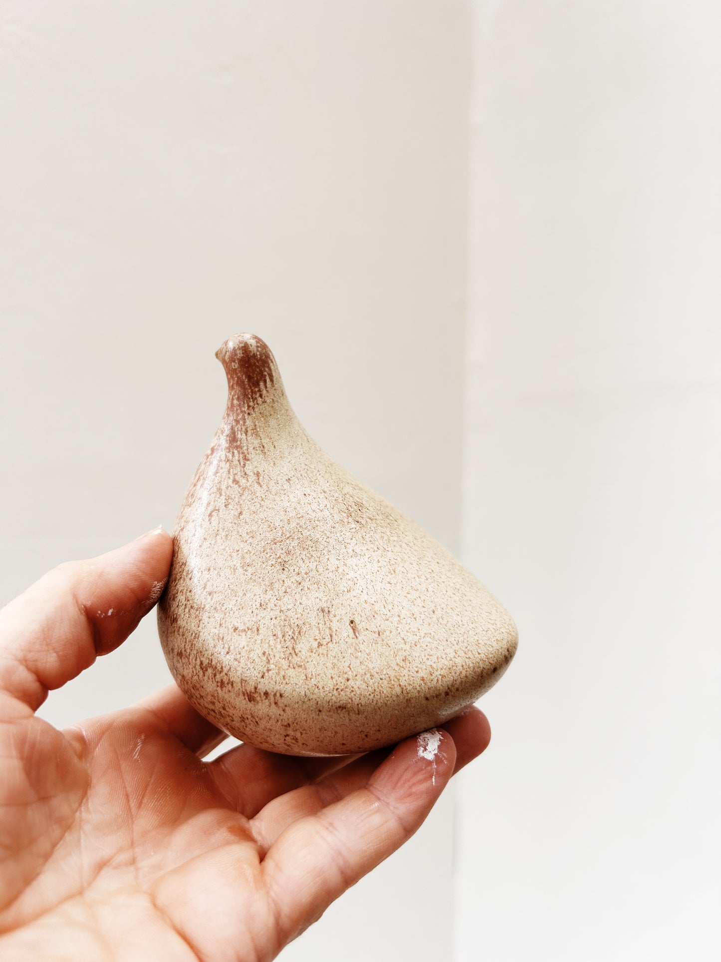 Modernist Handmade Pottery Bird