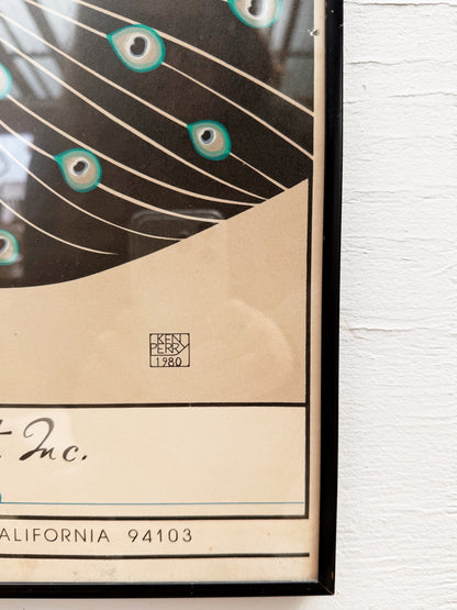 Vintage Ken Perry Lithograph