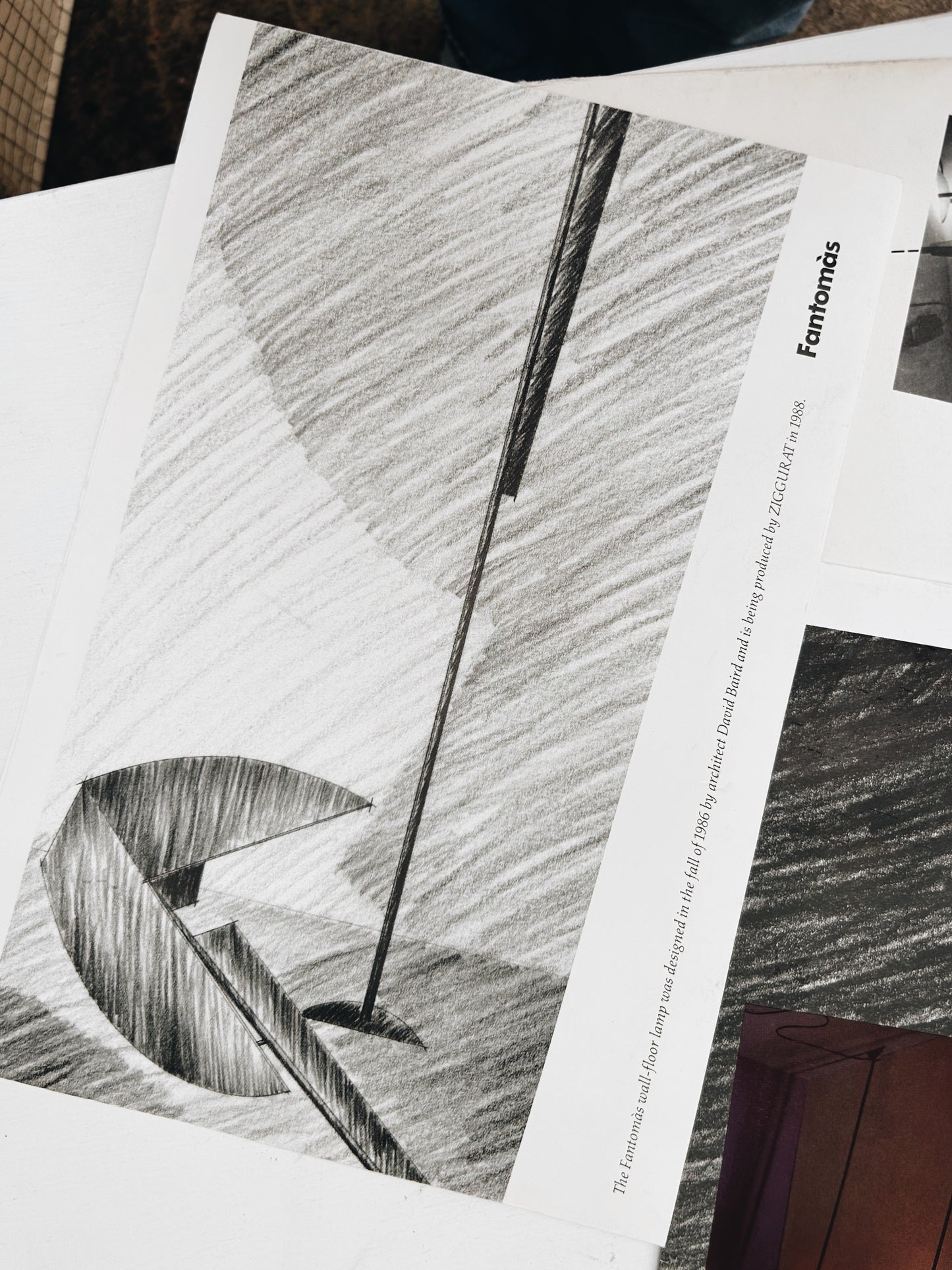 Fantomas Wall/Floor Lamp by David Baird