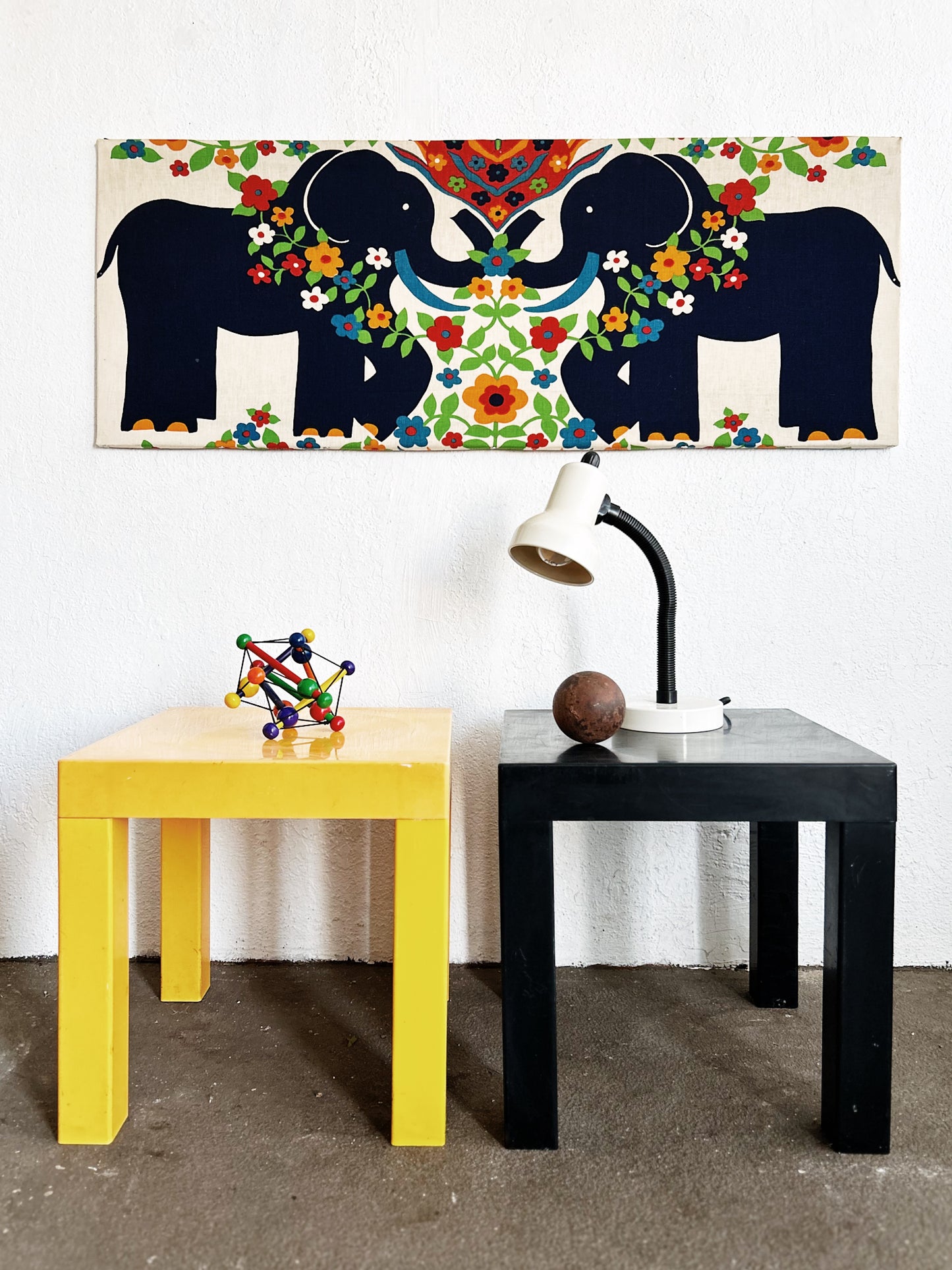 Vintage Danish Silkscreen Textile