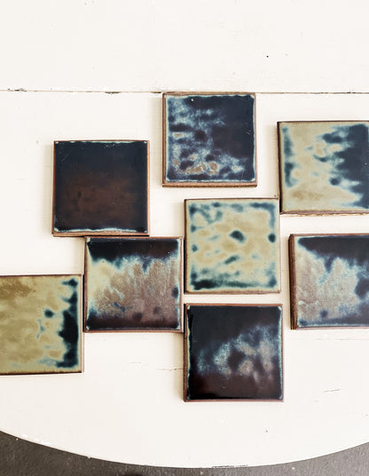 Lot of 28 Shibori Tiles