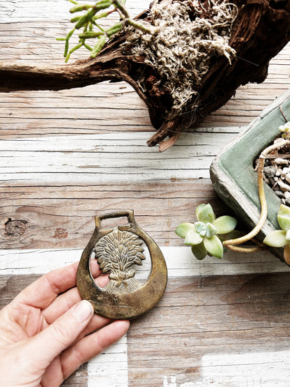 Antique Brass Bottle Opener